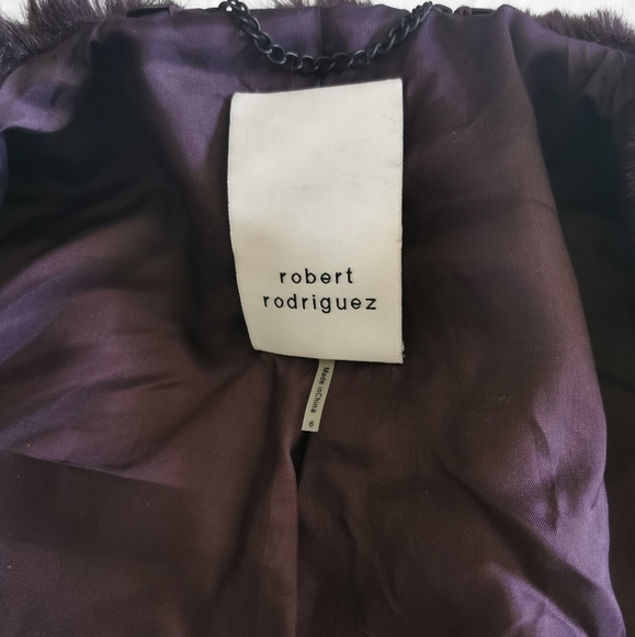 Robert Rodriguez Faux Fur Shrug Size 6 - Picture 4 of 11